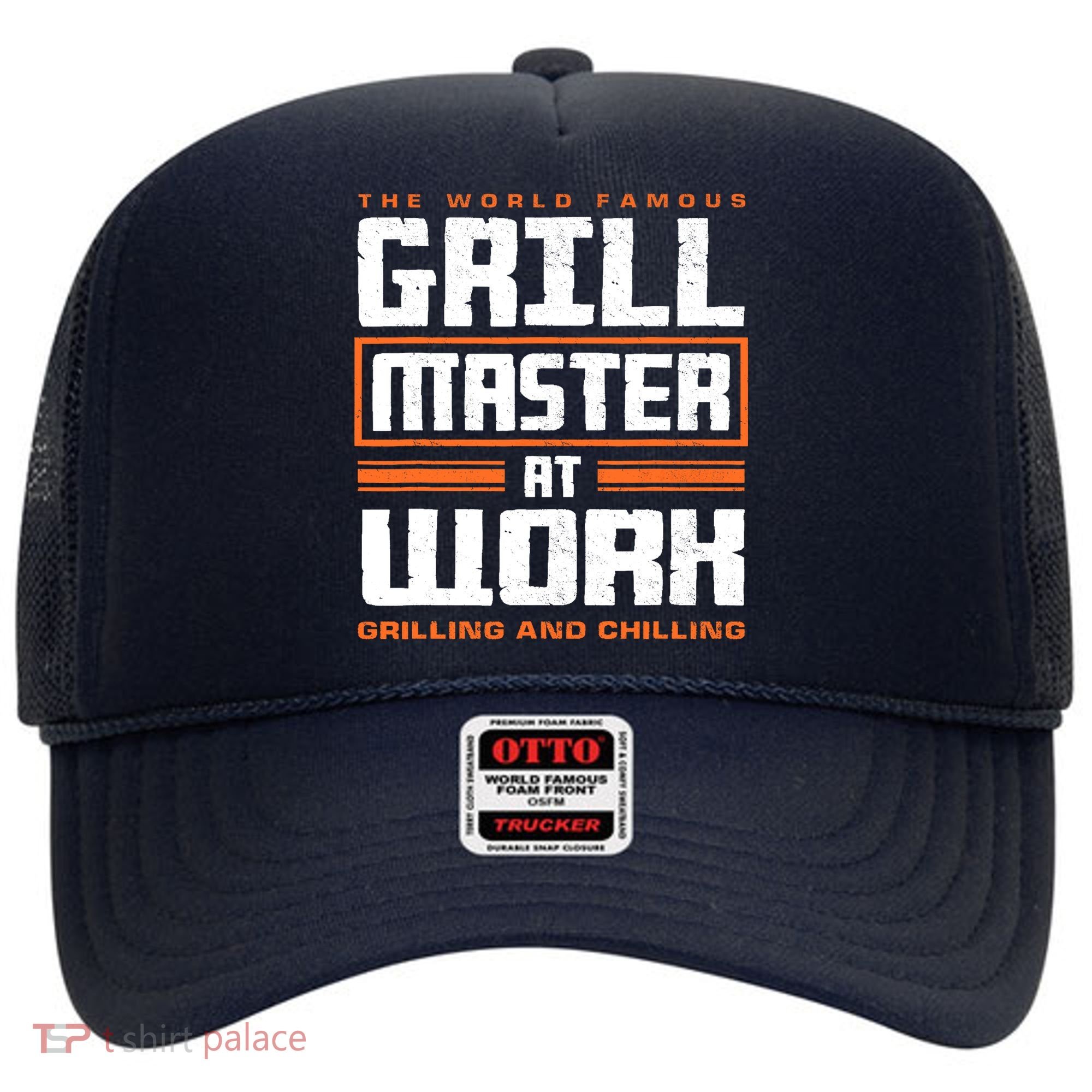 World Famous Grill Master At Work - Funny Grillmaster BBQ Hat