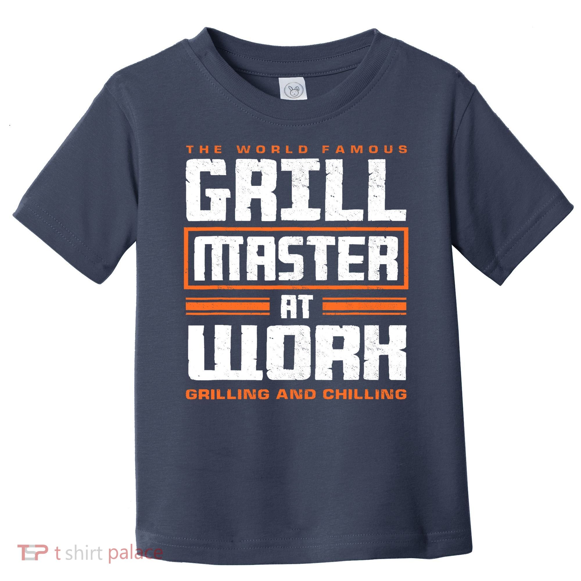 World Famous Grill Master At Work - Funny Grillmaster BBQ Toddler T-Shirt