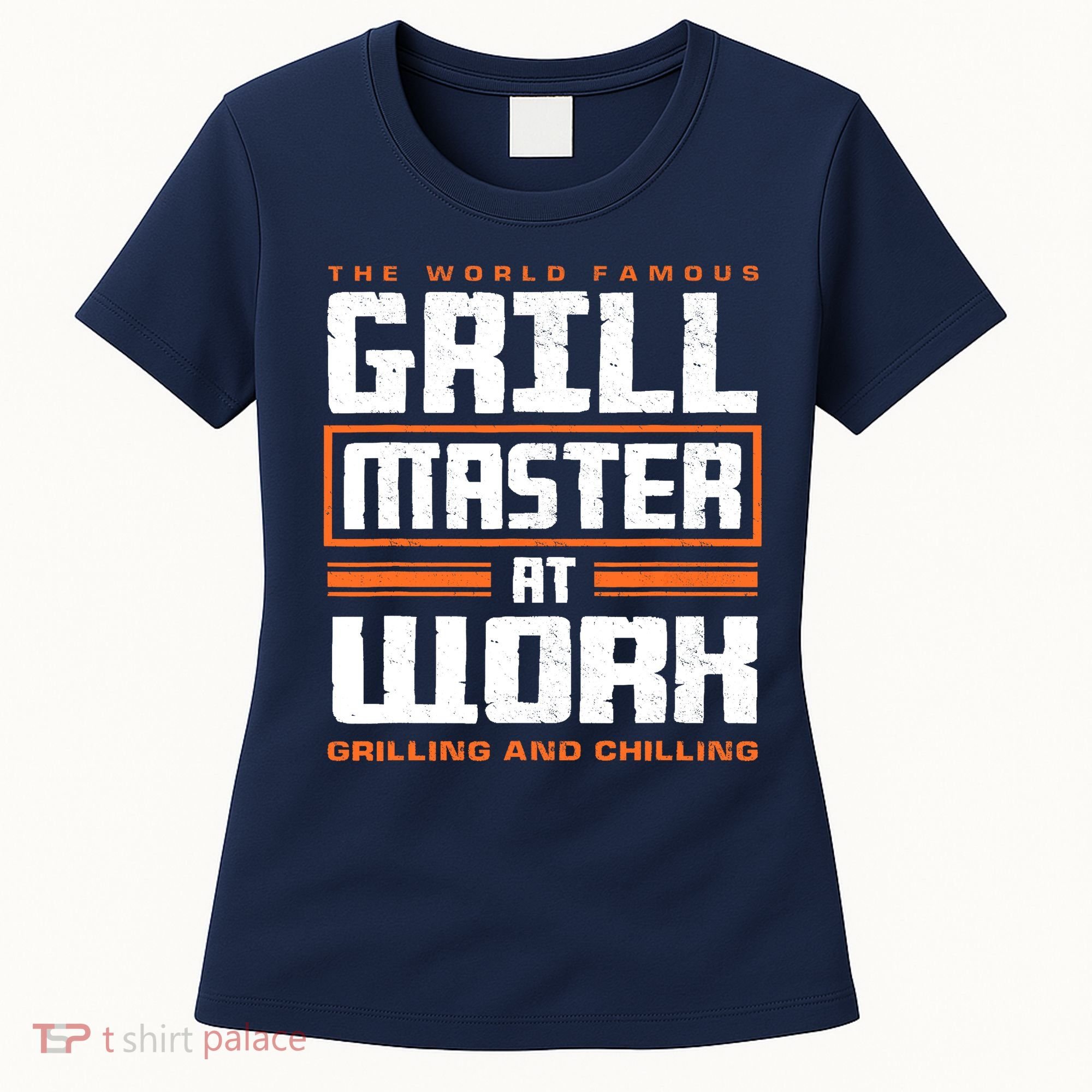 World Famous Grill Master At Work - Funny Grillmaster BBQ Women's T-Shirt