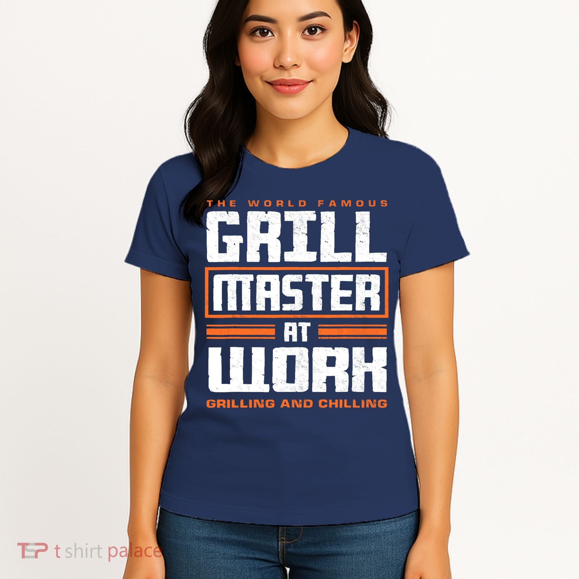 World Famous Grill Master At Work - Funny Grillmaster BBQ Women's T-Shirt
