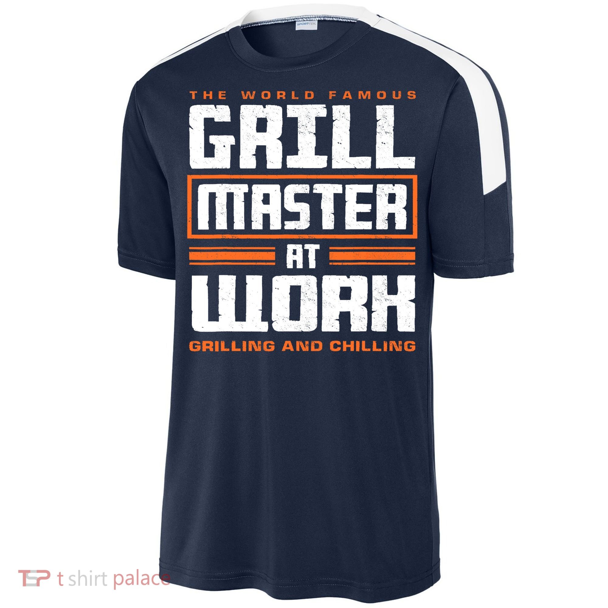World Famous Grill Master At Work - Funny Grillmaster BBQ Sport-Tek Competitor United Soccer Jersey