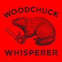 Woodchuck Funny Groundhog With Chainsaw Santa Hat thumb 1