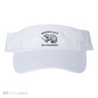 Woodchuck Funny Groundhog With Chainsaw Visor thumb 0