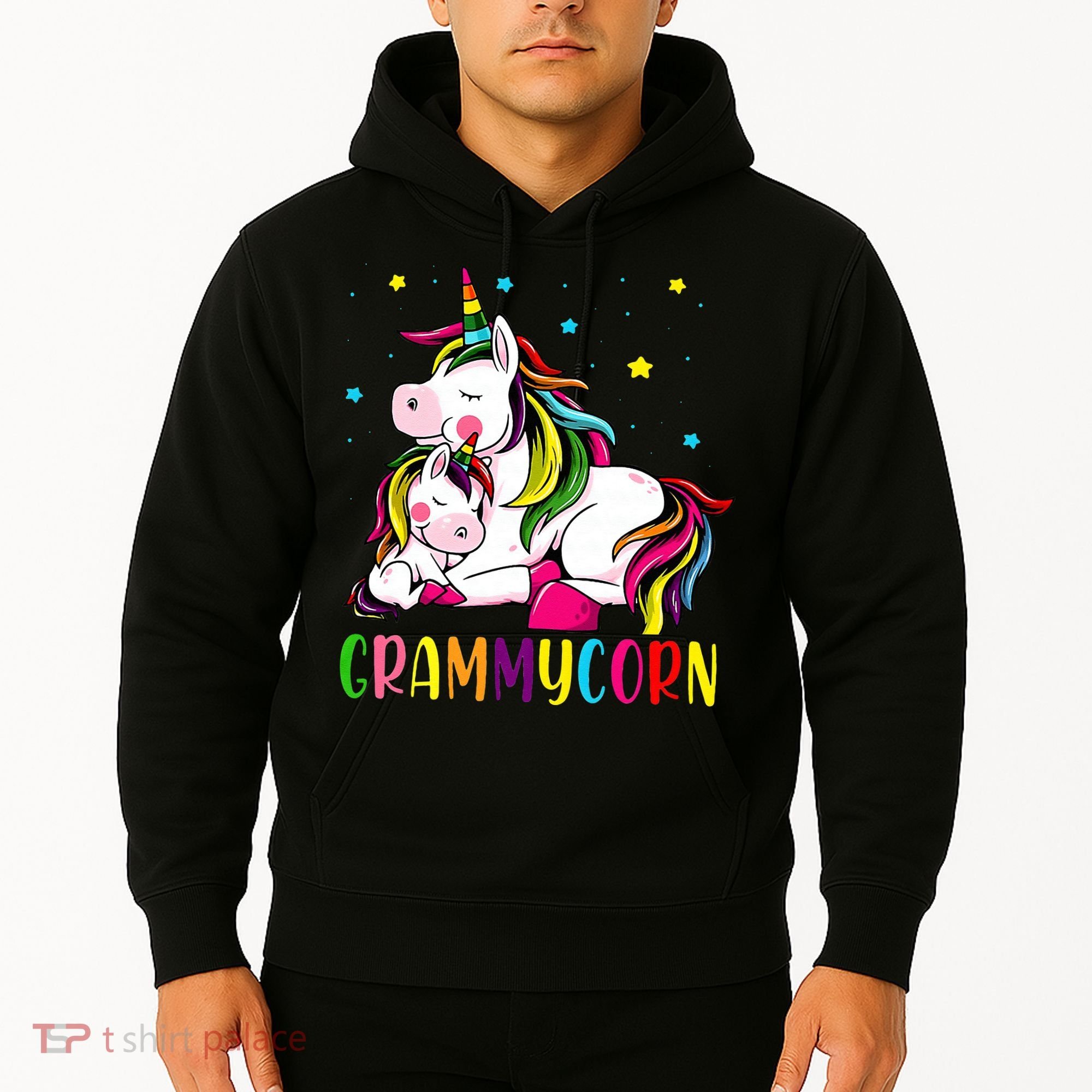 Womens Funny Grammycorn Unicorn Costume Grammy Mom Mother's Day Hoodie