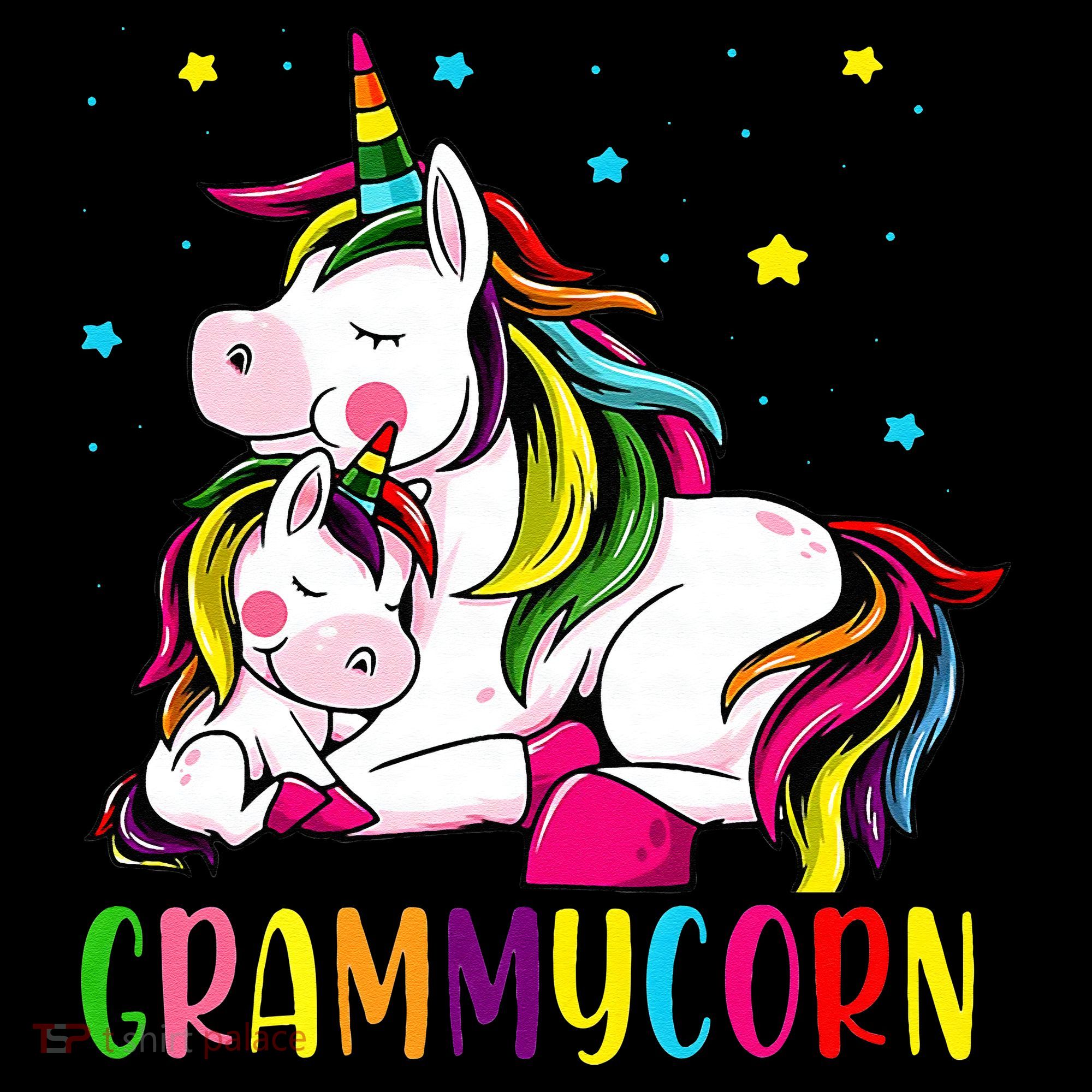Womens Funny Grammycorn Unicorn Costume Grammy Mom Mother's Day Hoodie