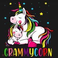 Womens Funny Grammycorn Unicorn Costume Grammy Mom Mother's Day Polo thumb 3