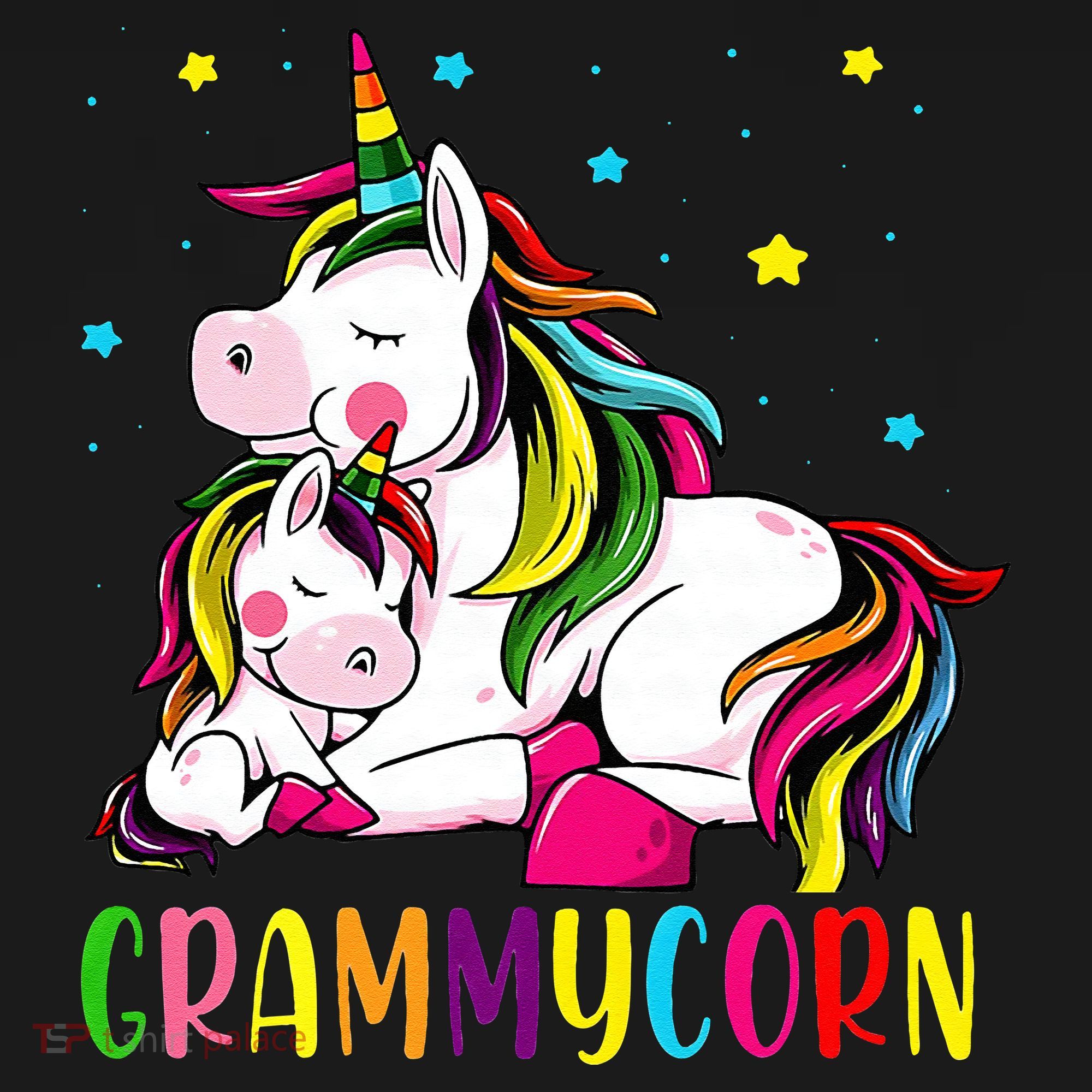 Womens Funny Grammycorn Unicorn Costume Grammy Mom Mother's Day Polo