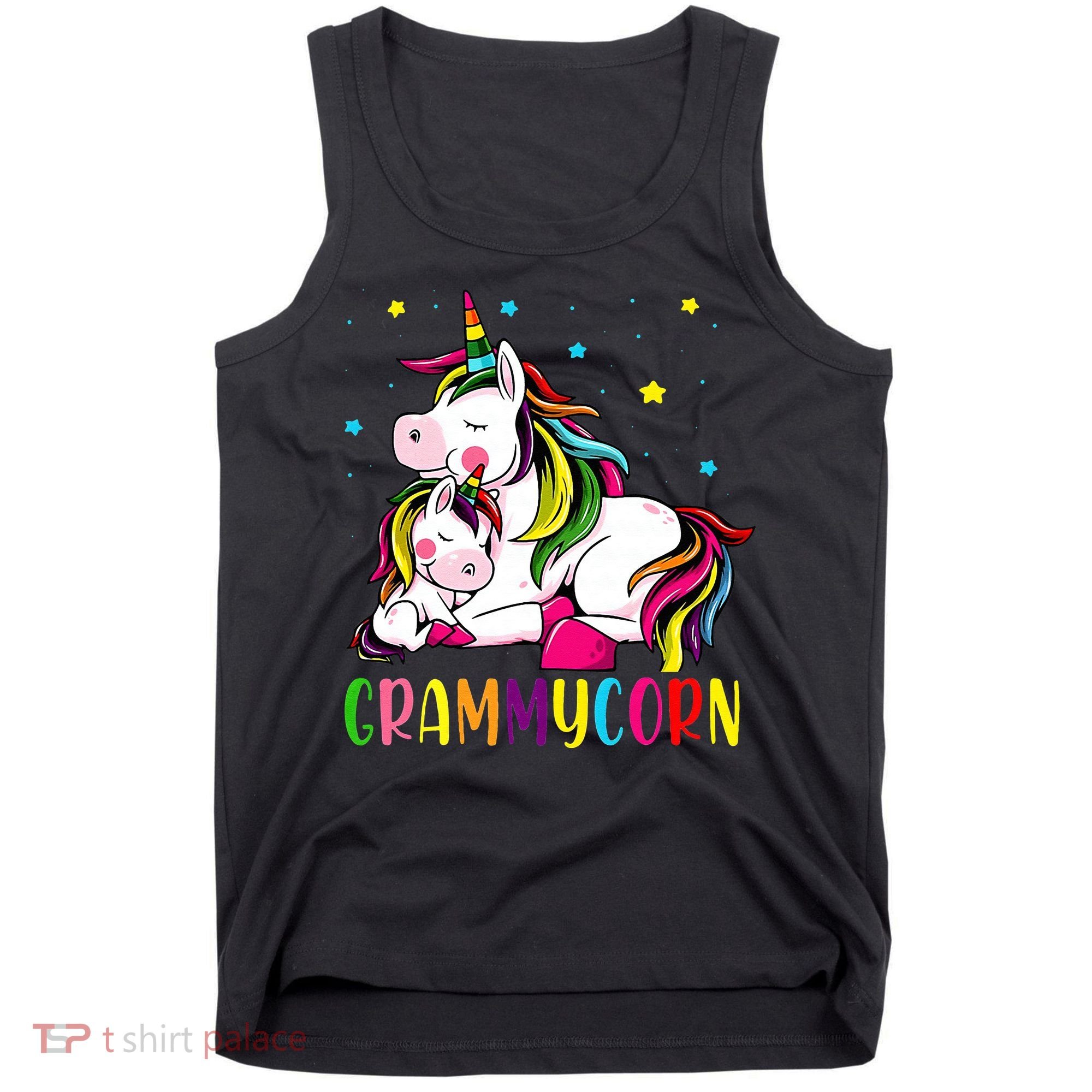 Womens Funny Grammycorn Unicorn Costume Grammy Mom Mother's Day Tank Top