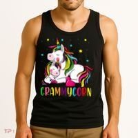 Womens Funny Grammycorn Unicorn Costume Grammy Mom Mother's Day Tank Top thumb 3
