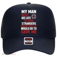 Women Firefighter Gift For Fireman Wife Girlfriend Hat thumb 0