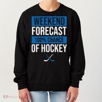 Weekend Forecast Hockey Women's Sweatshirt thumb 0