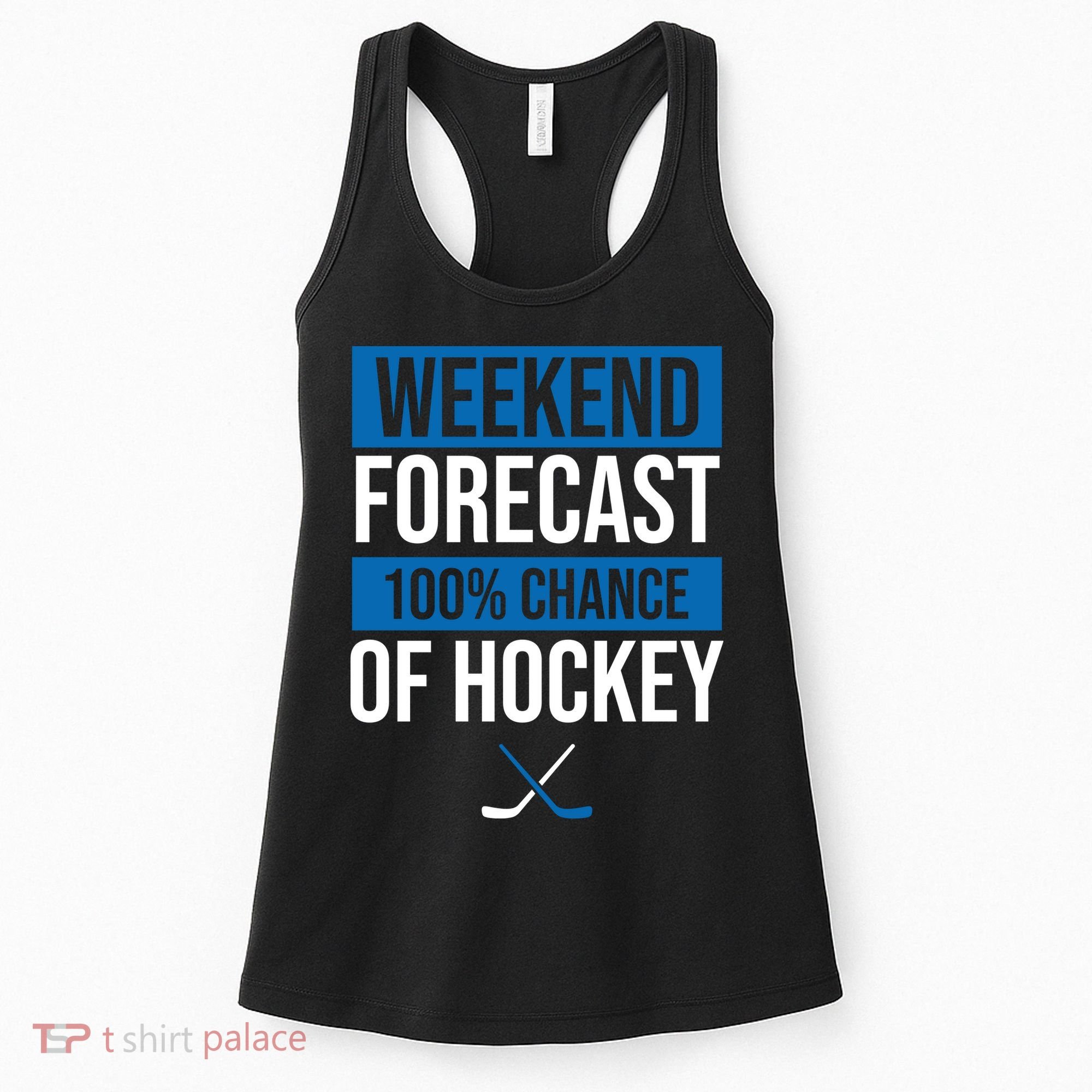 Weekend Forecast Hockey Women's Tank Top