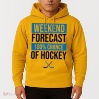 Weekend Forecast Hockey Hoodie thumb 2