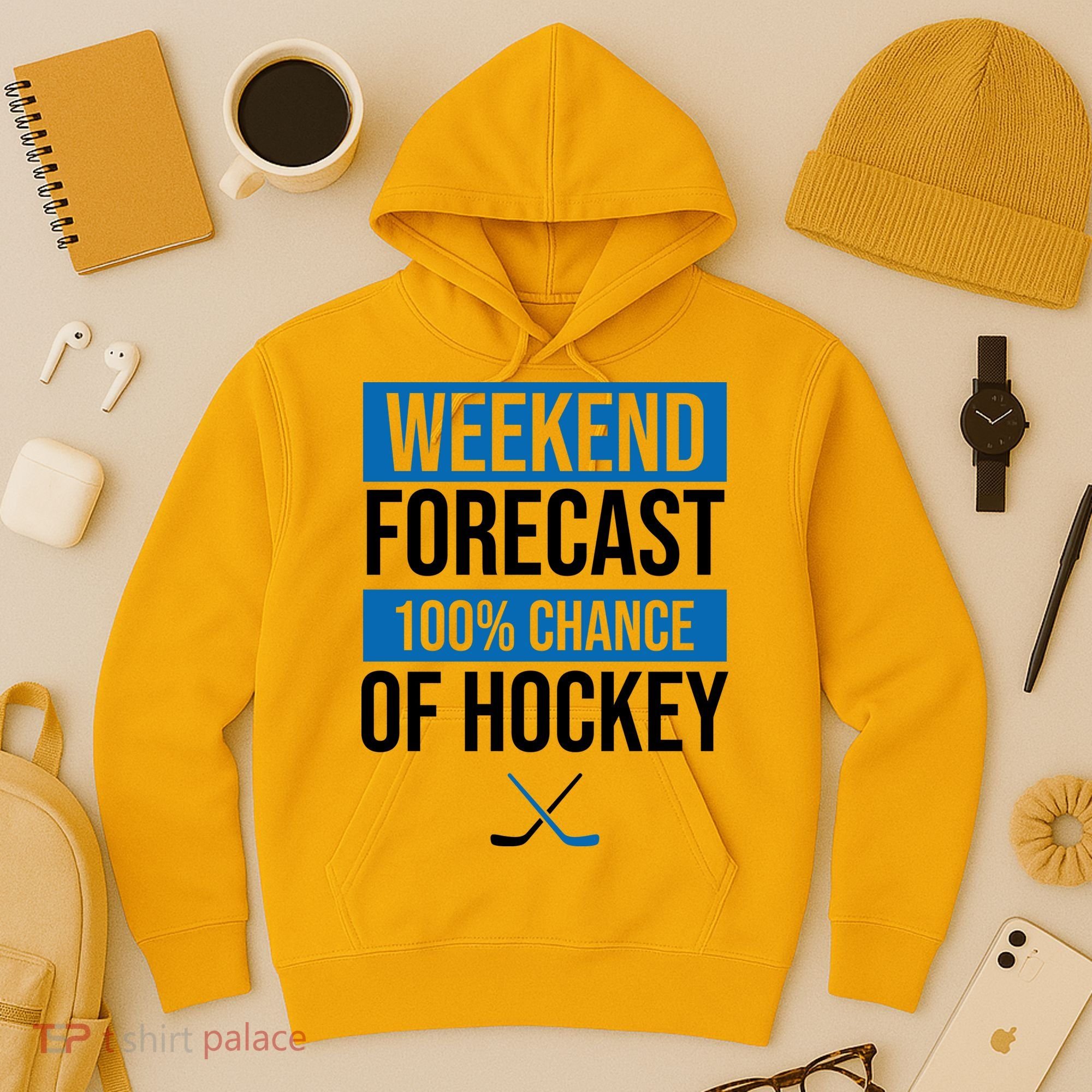 Weekend Forecast Hockey Hoodie