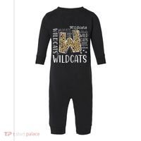 Wildcats Fanatic Hilarious Wildcat Enthusiast Gift Infant Fleece One Piece thumb 0