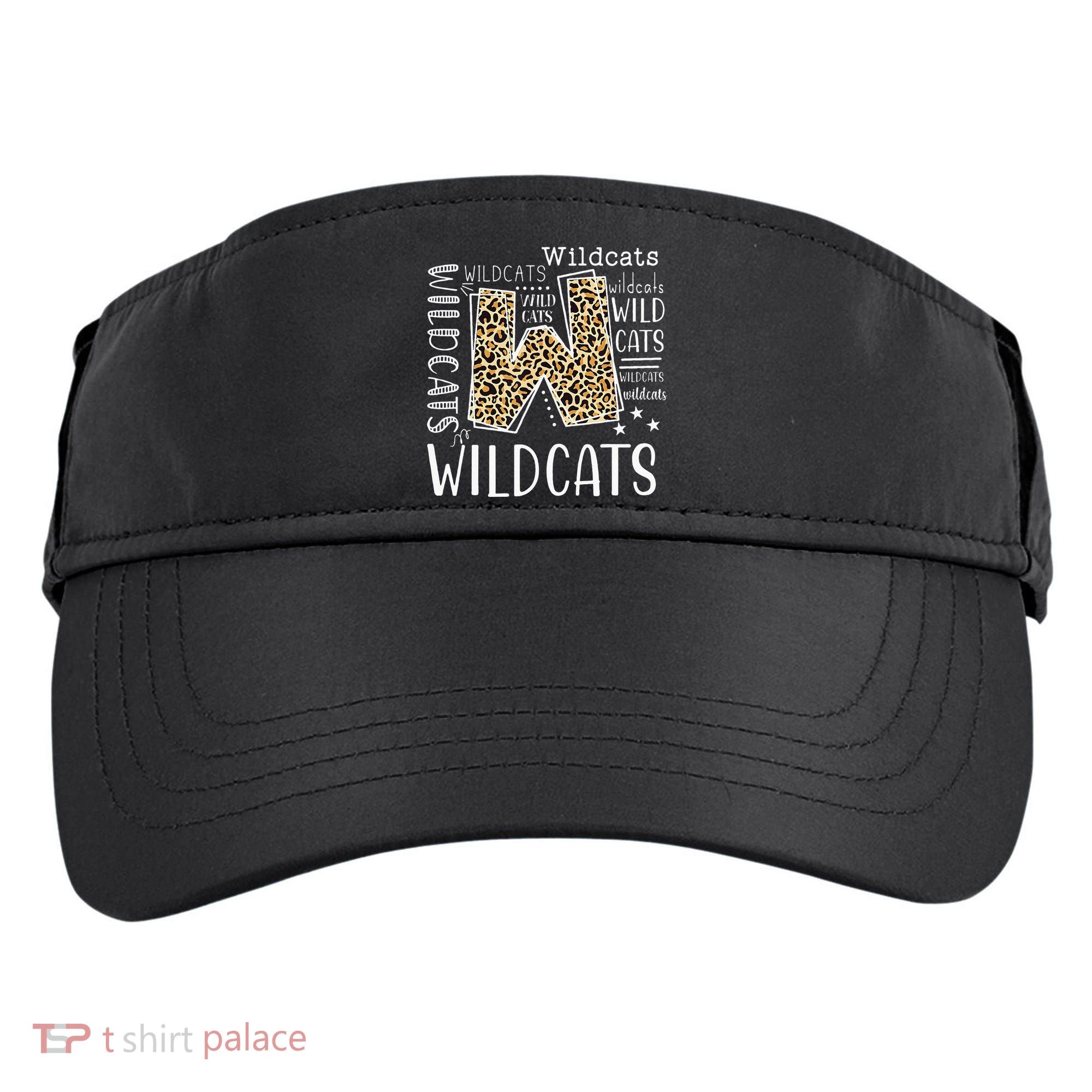 Wildcats Fanatic Hilarious Wildcat Enthusiast Gift Adult Drive Performance Visor