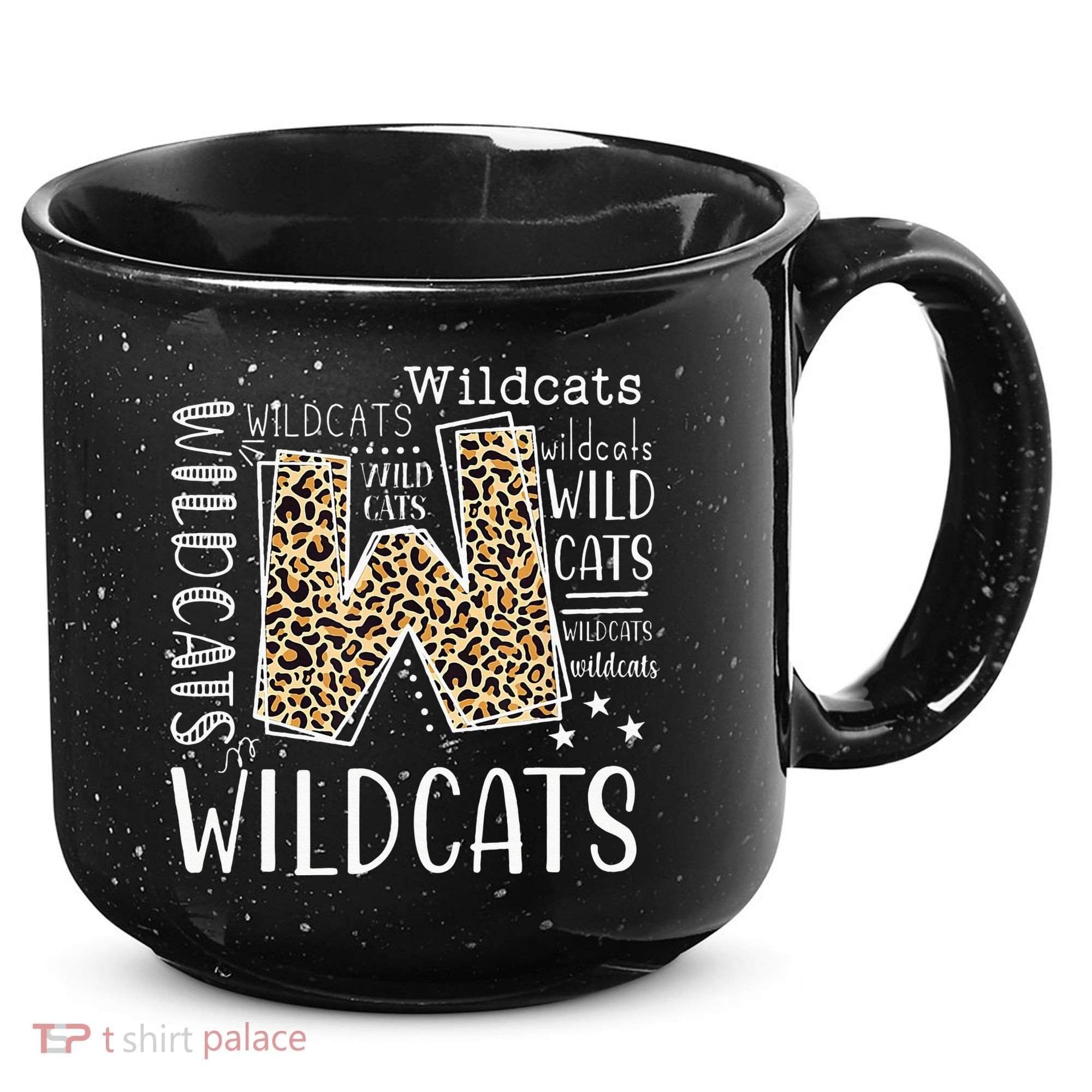Wildcats Fanatic Hilarious Wildcat Enthusiast Gift 15oz Campfire Ceramic Mug
