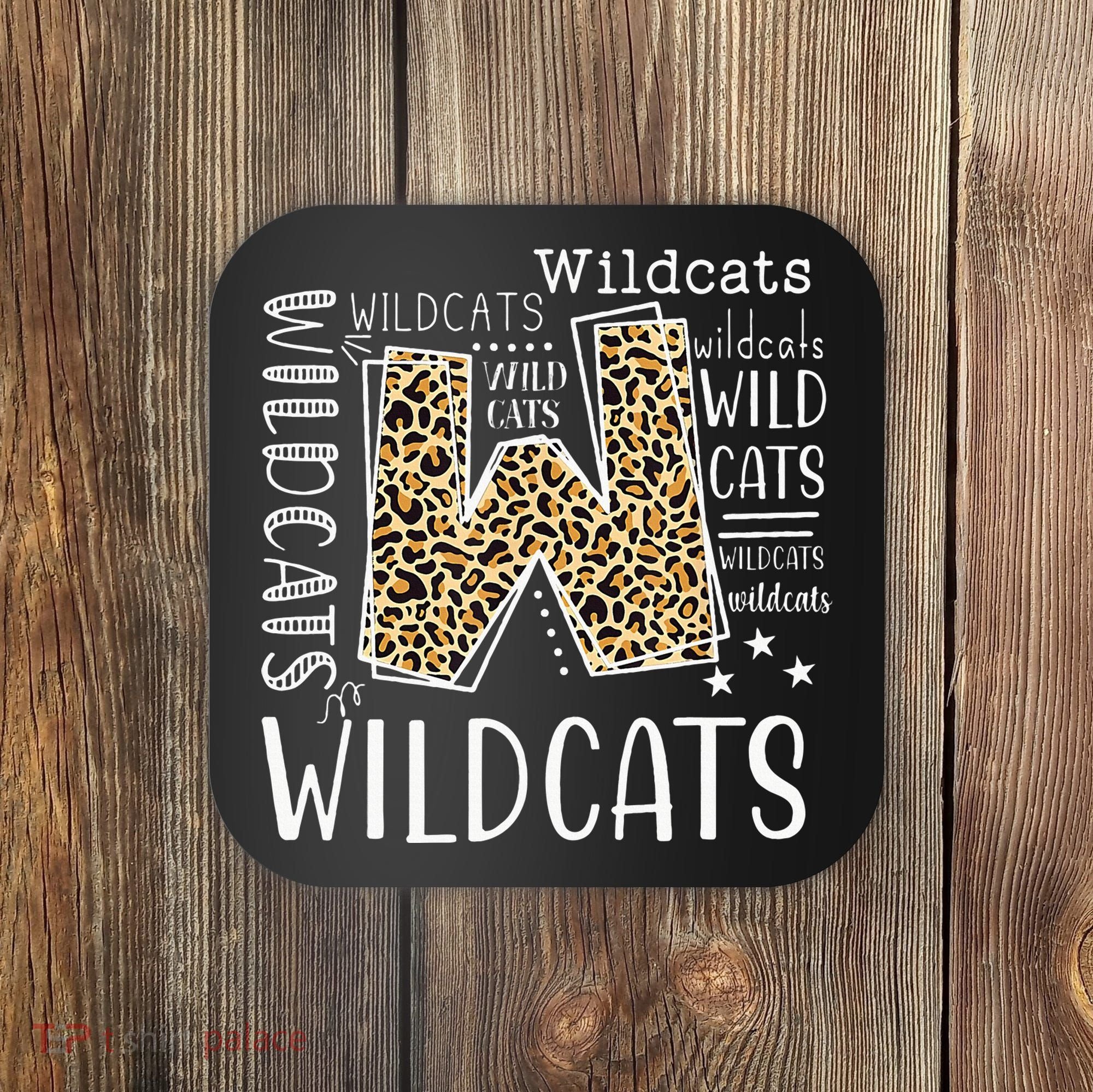 Wildcats Fanatic Hilarious Wildcat Enthusiast Gift Coaster