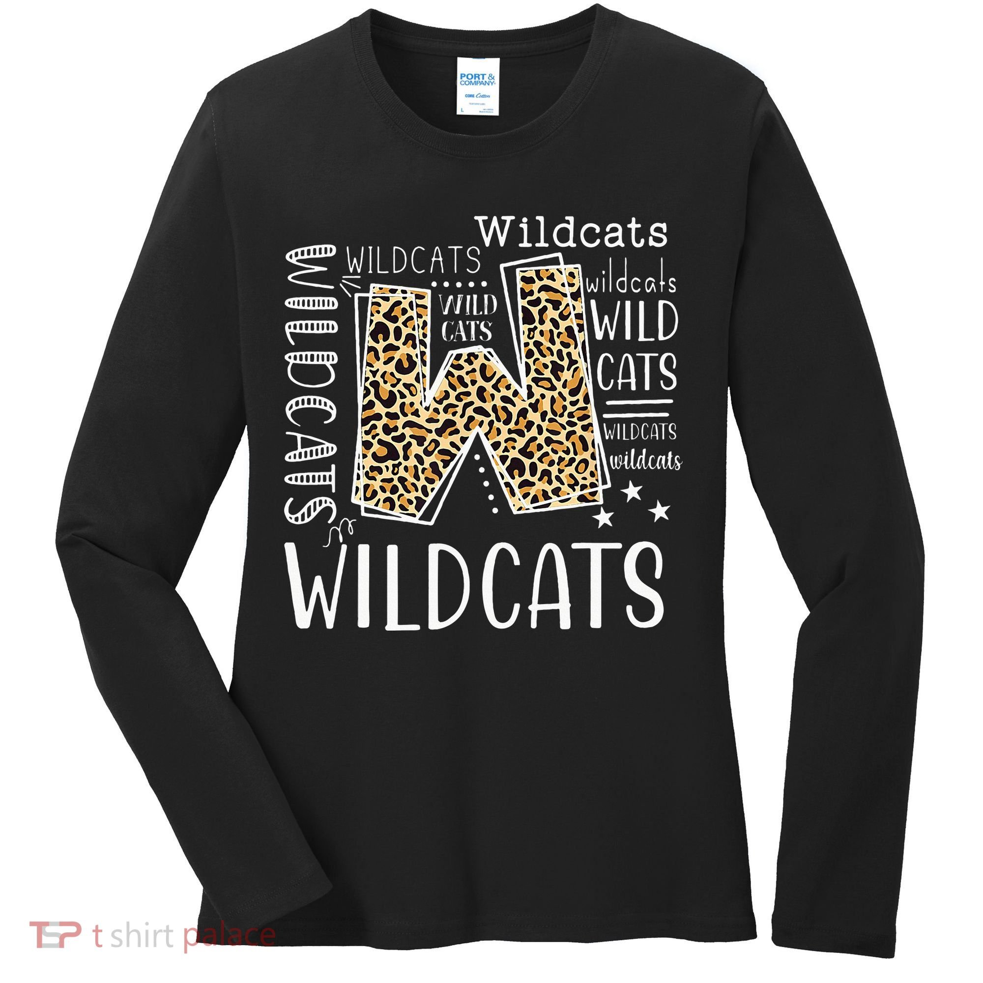 Wildcats Fanatic Hilarious Wildcat Enthusiast Gift Women's Long Sleeve Shirt
