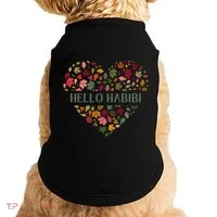 Welcome Fall Hello Habibi Gift Doggie Tank thumb 0
