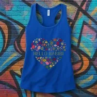 Welcome Fall Hello Habibi Gift Women's Tank Top thumb 3
