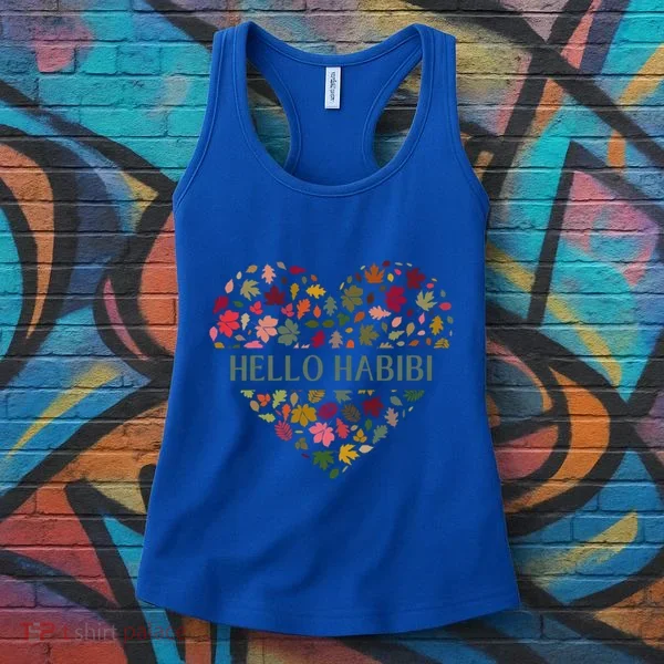 Welcome Fall Hello Habibi Gift Women's Tank Top