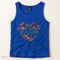 Welcome Fall Hello Habibi Gift Tank Top thumb 2