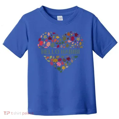 Welcome Fall Hello Habibi Gift Toddler T-Shirt