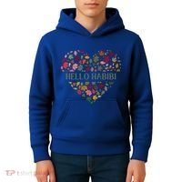 Welcome Fall Hello Habibi Gift Kids Hoodie thumb 4