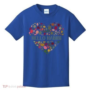 Welcome Fall Hello Habibi Gift Kids T-Shirt