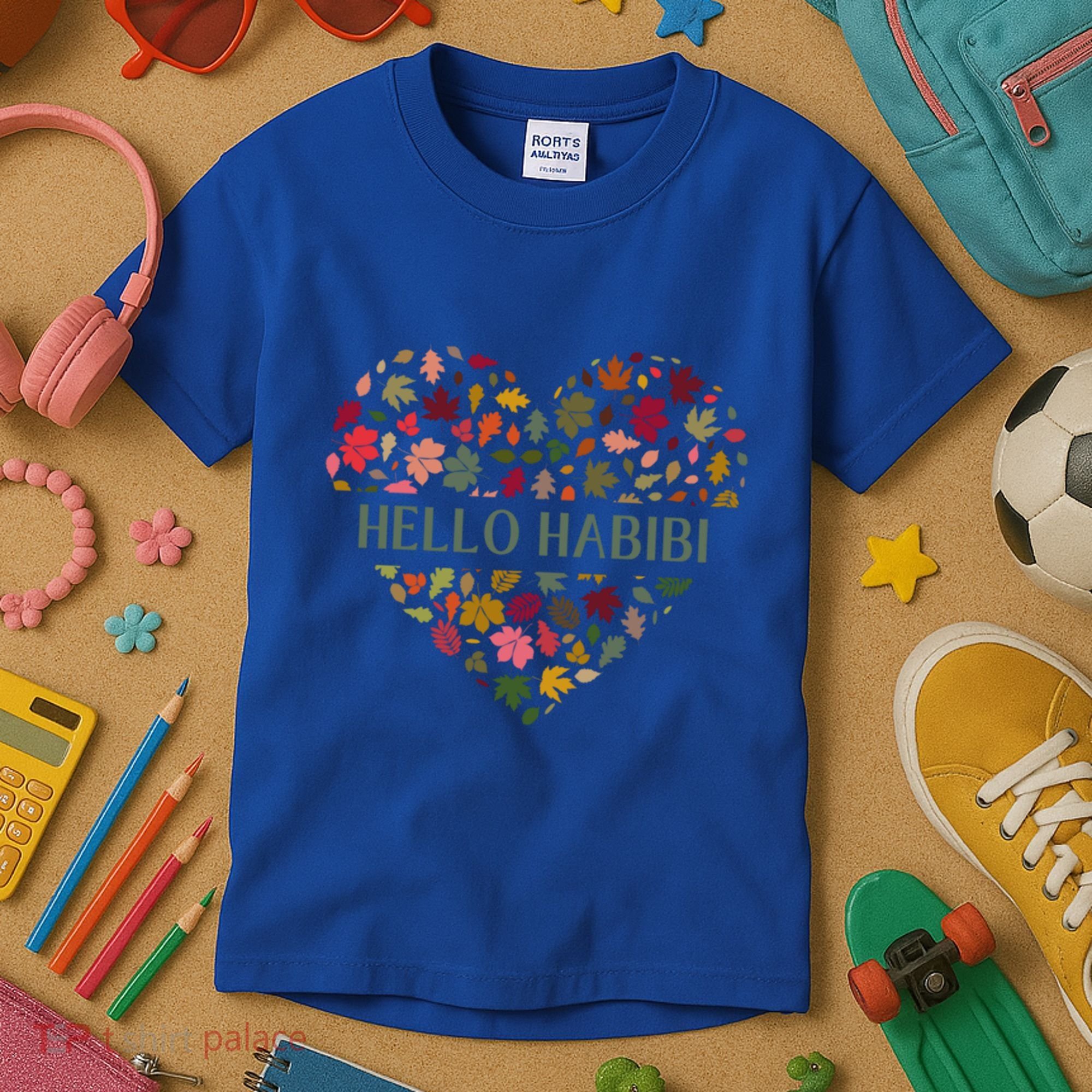 Welcome Fall Hello Habibi Gift Kids T-Shirt