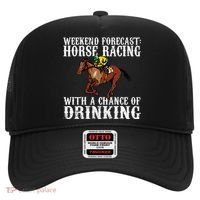 Weekend Forecast Horse Racing Chance Of Drinking Derby Gift Hat thumb 0