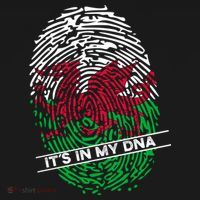 Welsh Flag Its In My Dna Cool Gift Doggie Tank thumb 4