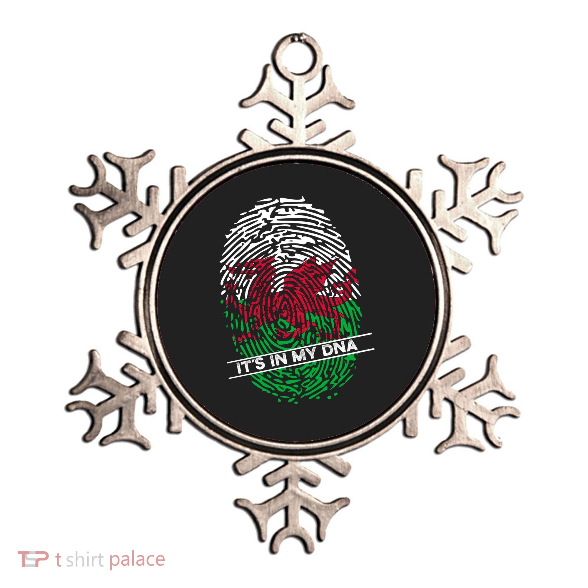 Welsh Flag Its In My Dna Cool Gift Ornament