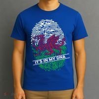 Welsh Flag Its In My Dna Cool Gift T-Shirt thumb 3