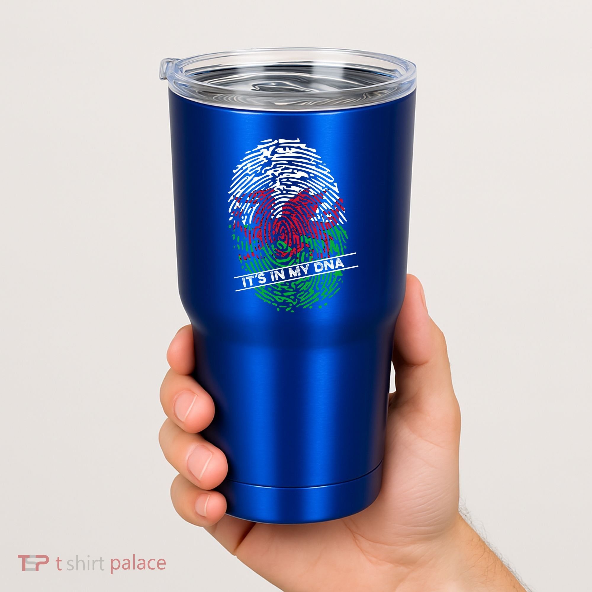 Welsh Flag Its In My Dna Cool Gift Tumbler