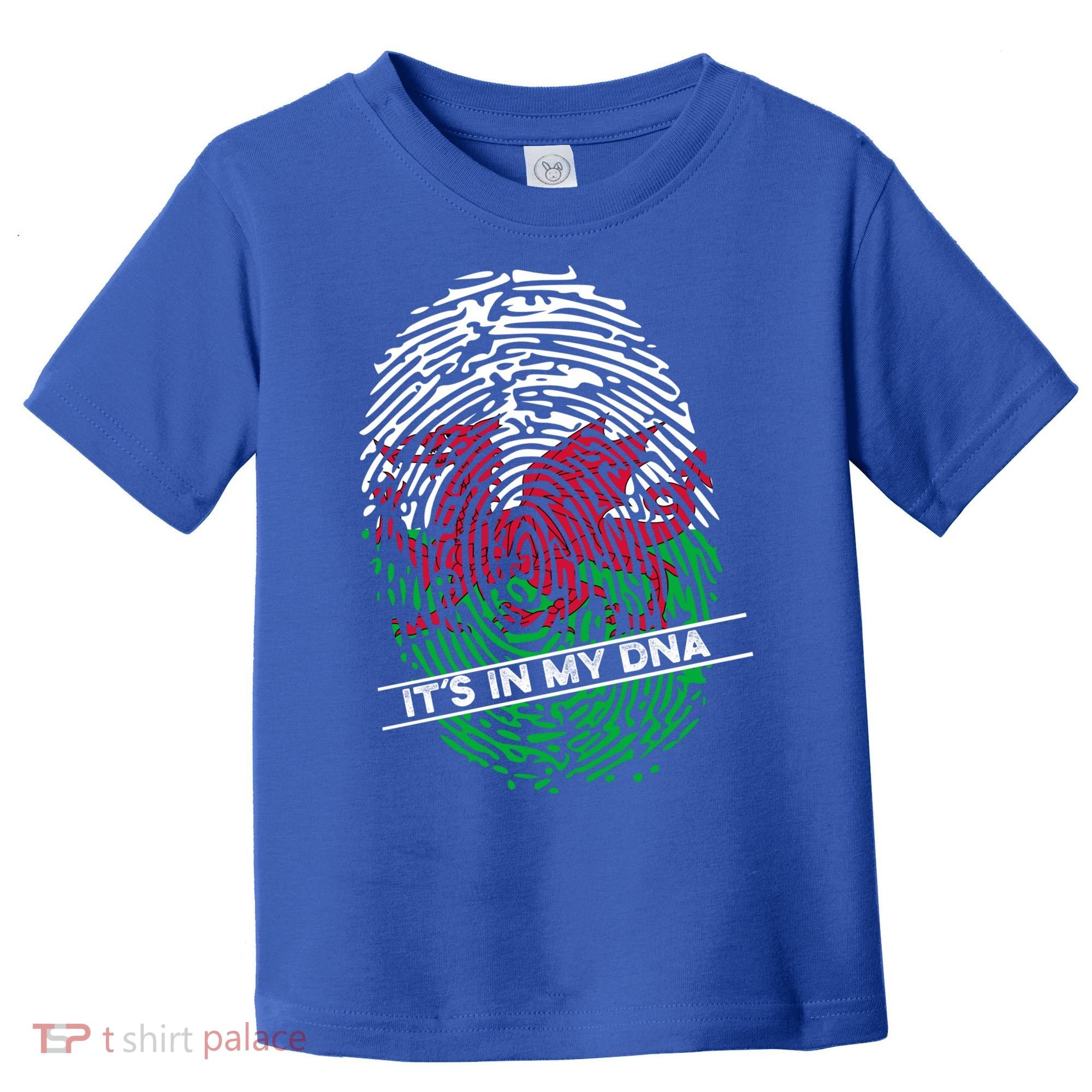 Welsh Flag Its In My Dna Cool Gift Toddler T-Shirt