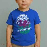 Welsh Flag Its In My Dna Cool Gift Toddler T-Shirt thumb 2