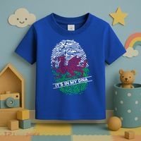 Welsh Flag Its In My Dna Cool Gift Toddler T-Shirt thumb 3