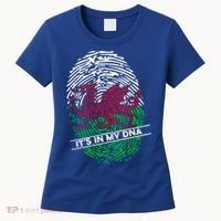 Welsh Flag Its In My Dna Cool Gift Women's T-Shirt thumb 0