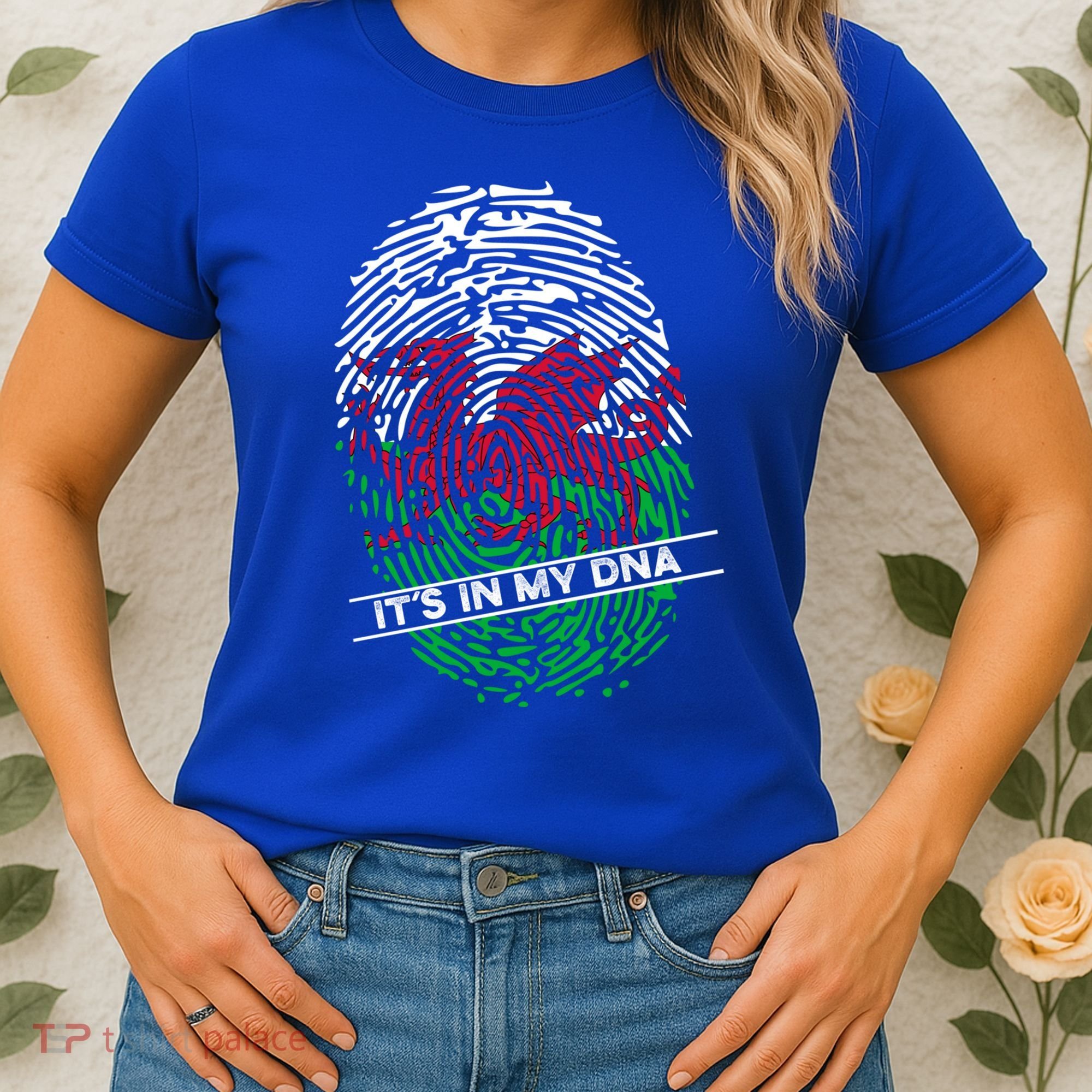 Welsh Flag Its In My Dna Cool Gift Women's T-Shirt