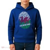 Welsh Flag Its In My Dna Cool Gift Kids Hoodie thumb 4