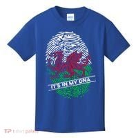 Welsh Flag Its In My Dna Cool Gift Kids T-Shirt thumb 0