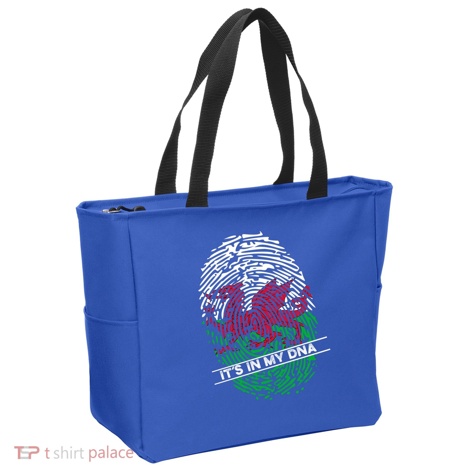 Welsh Flag Its In My Dna Cool Gift Tote Bag