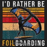 Wing Foiling I I'd Rather Be Foilboarding Beanie thumb 2