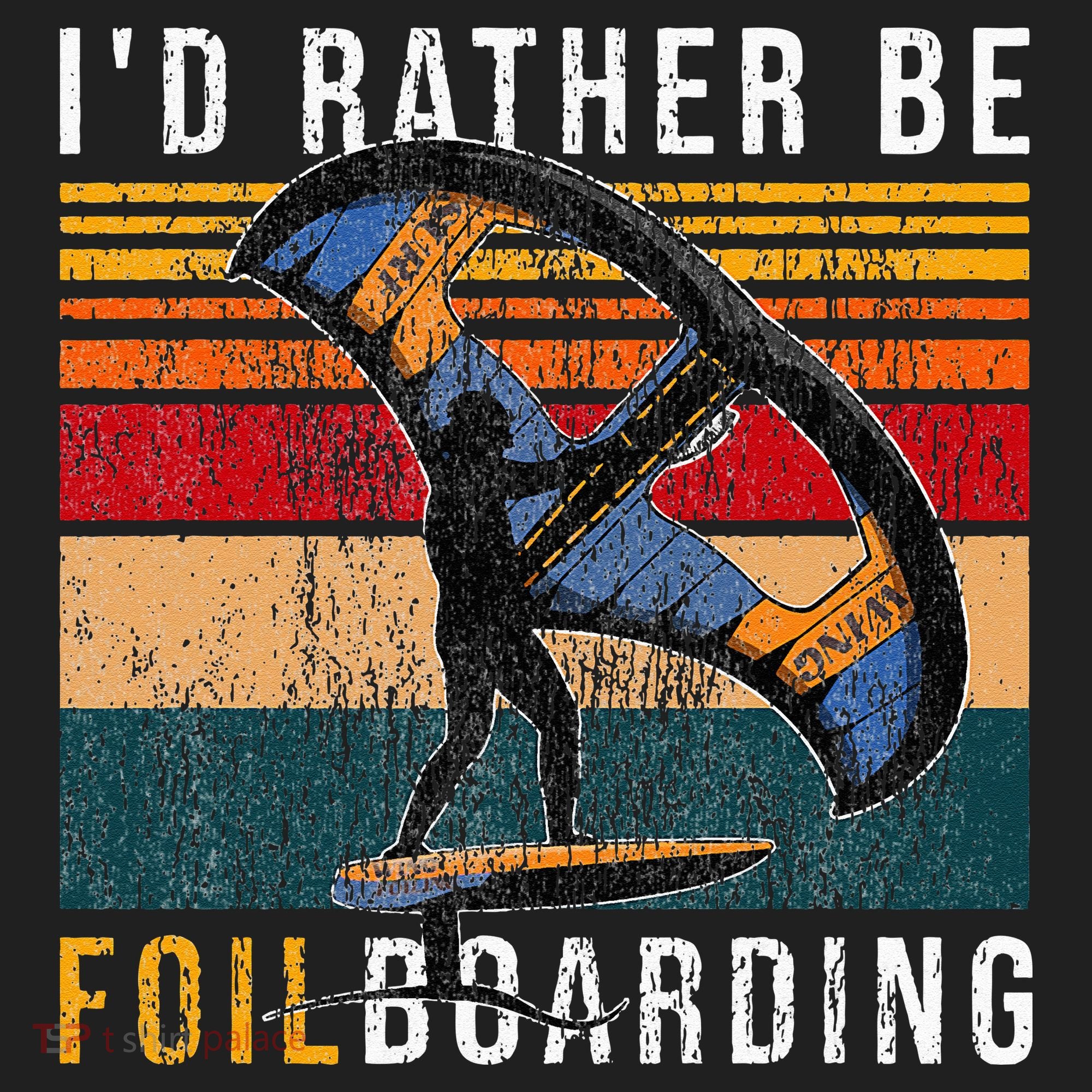 Wing Foiling I I'd Rather Be Foilboarding Beanie