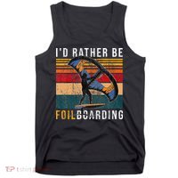 Wing Foiling I I'd Rather Be Foilboarding Tank Top thumb 0