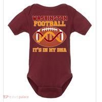 Washington Football It's In My DNA Baby Bodysuit thumb 0