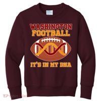 Washington Football It's In My DNA Kids Sweatshirt thumb 0