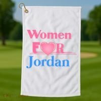 Women For Jim Jordan Golf Towel thumb 1